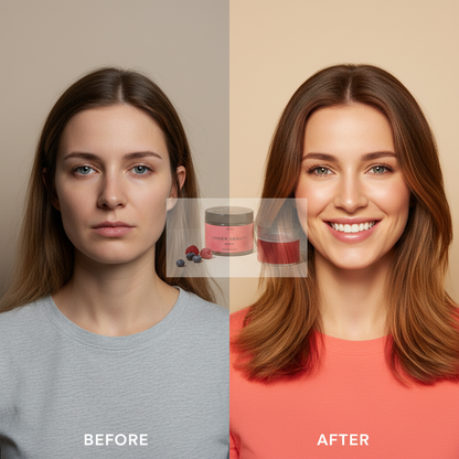 INNER BEAUTY All in One Waldbeere-Geschmack