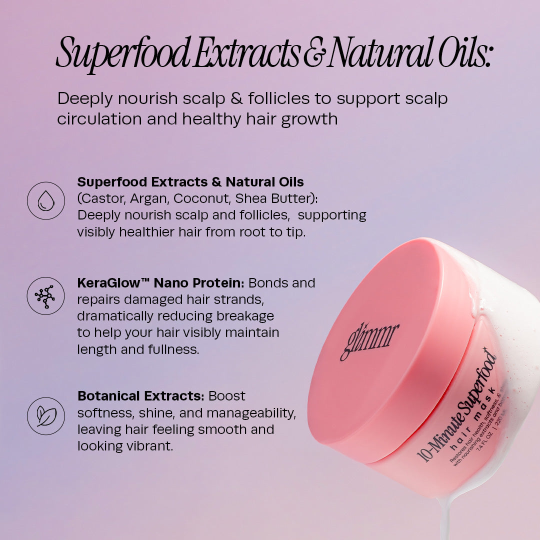 Masque Capillaire Superfood en 10 Minutes